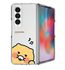 [S2B] KAKAO FRIENDS CHOONSIK Clear Slim Case for Galaxy Z Fold6 – Precise Fit, Transparent PC Material, Microdot Coating, Wireless Charging Compatible - Made in Korea
